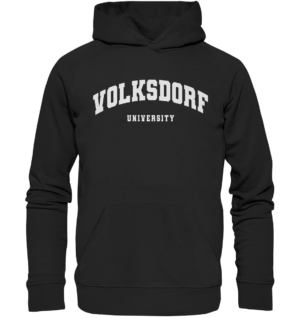 WU HH Volksdorf White - Organic Hoodie